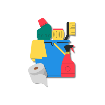 الورقيات والمنظفات